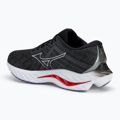 Moteriški bėgimo bateliai Mizuno Wave Inspire 19 black/ silver/ bitsweet