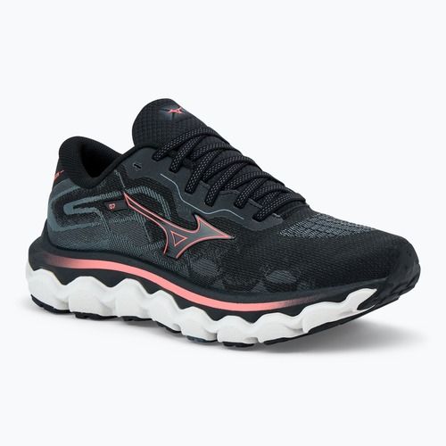 Moteriški bėgimo bateliai Mizuno Wave Horizon 7 black/ dubarry/ nimbus cloud