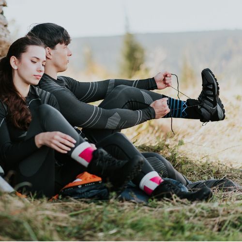 Vyriški žygio batai KADVA Traver Low WaterProof juodi