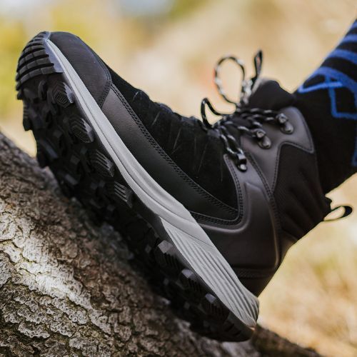 Vyriški žygio batai KADVA Ascent Mid WaterProof juoda spalva