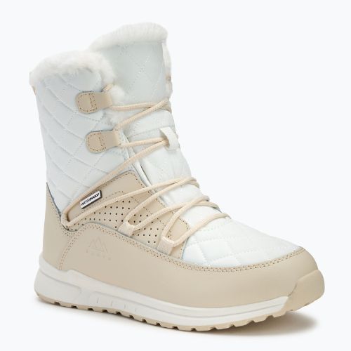 Moteriški šilti žieminiai batai KADVA Summit Mid WaterProof 3M Thinsulate balti
