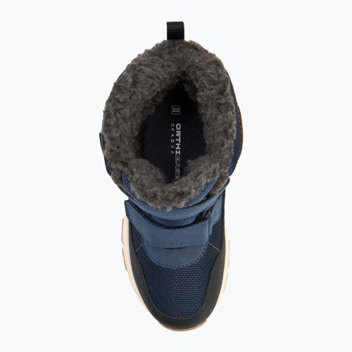 Vaikiški sniego batai KADVA Nevad WaterProof Jrb 3M Thinsulate tamsiai mėlyni