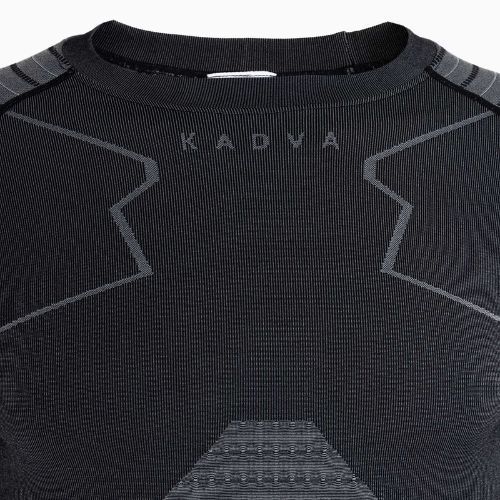 Vyriškų termoaktyvių apatinių komplektas KADVA Streif Set be siūlių, juodas