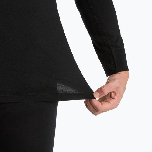 Vyriškų termoaktyvių apatinių komplektas WOOLCANO Merino SET0540 juodas