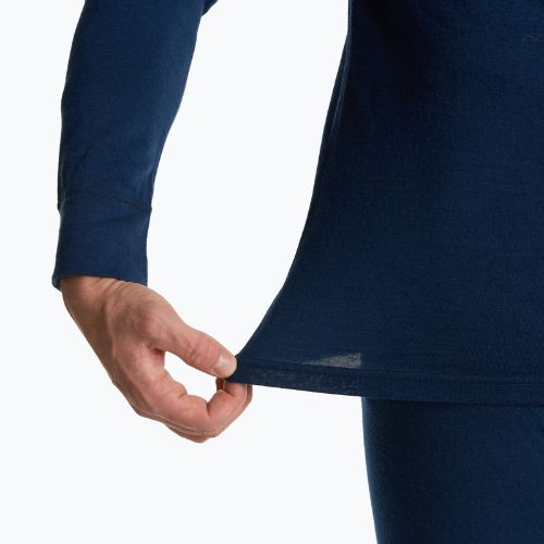 Vyriškų termoaktyvių apatinių komplektas WOOLCANO Merino SET0540 tamsiai mėlynas