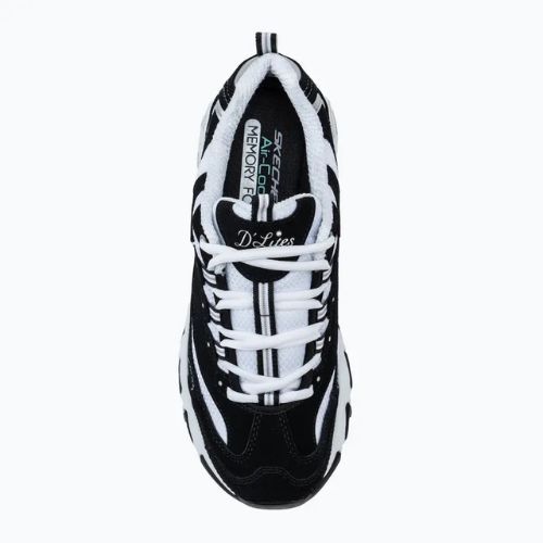 Moteriški batai SKECHERS D'Lites Biggest Fan black/white/silver