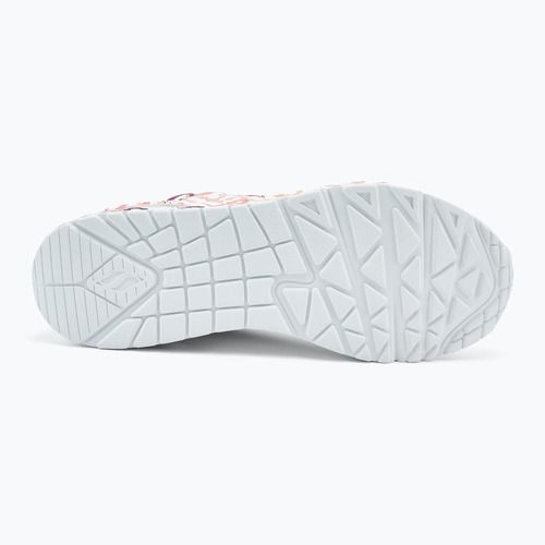 Moteriški batai SKECHERS JGoldcrown Uno Spread The Love white/coral