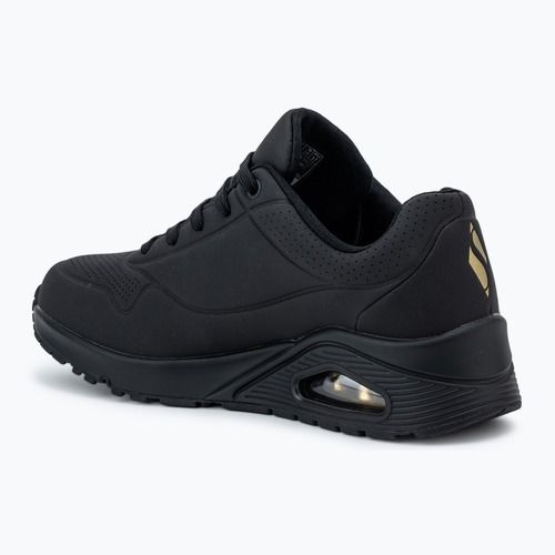 Moteriški batai SKECHERS JGoldcrown Uno Golden Heart black/multicolor metallic