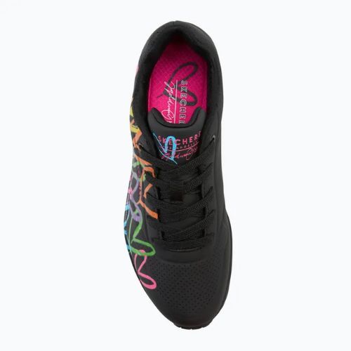 Moteriški batai SKECHERS JGoldcrown Uno Highlight Love black/multicolor