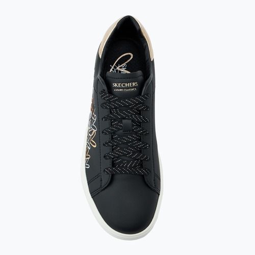 Moteriški batai SKECHERS JGoldcrown Eden LX Gleaming Hearts black/mulitcolor