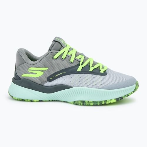 Vyriški krepšinio batai SKECHERS SKX Nexus charcoal/green