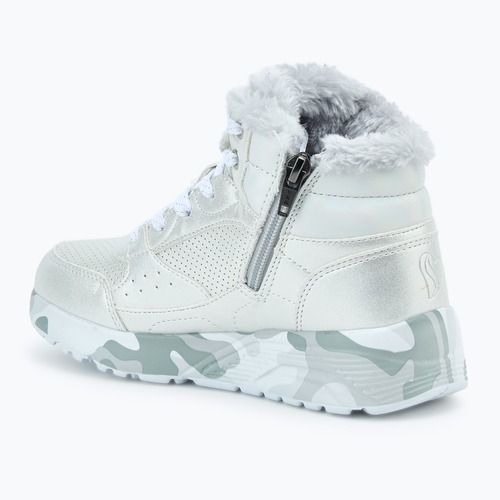 Vaikiški batai SKECHERS Uno Lite Camo Dazzle silver/grey