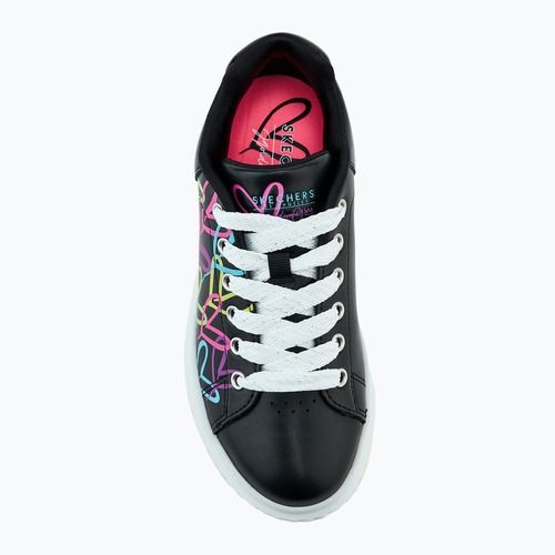 Vaikiški batai SKECHERS Hi Ridge Heart Takeover black/multicolor