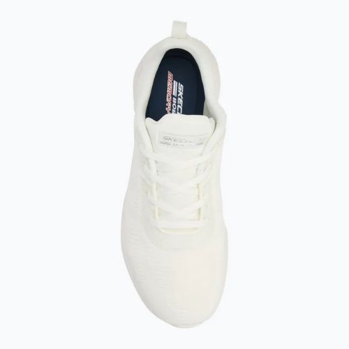 Moteriški batai SKECHERS Bobs Sport Squad Tough Talk white