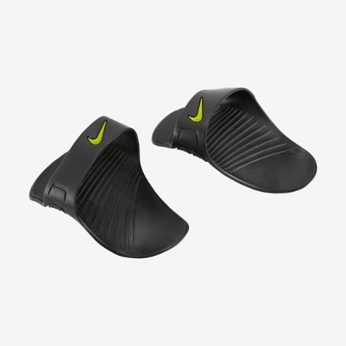 Treniruočių laikikliai Nike Alpha Training Grip black/dark charcoal/atomic green