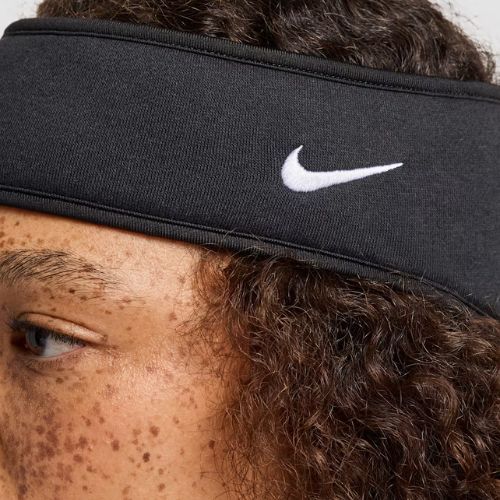 Moteriška galvos juosta Nike Phoenix Fleece black/black/white