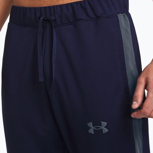Vyriškas sportinis kostiumas Under Armour UA Knit Track Suit midnight navy/downpour gray/downpour gray
