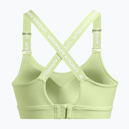Treniruočių liemenėlė Under Armour Infinity High 2.0 retro green/white