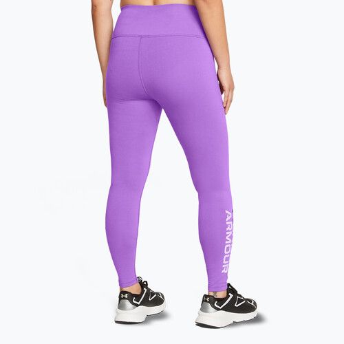 Moteriškos treniruočių tamprės Under Armour Campus Graphic lavish/salt purple/black