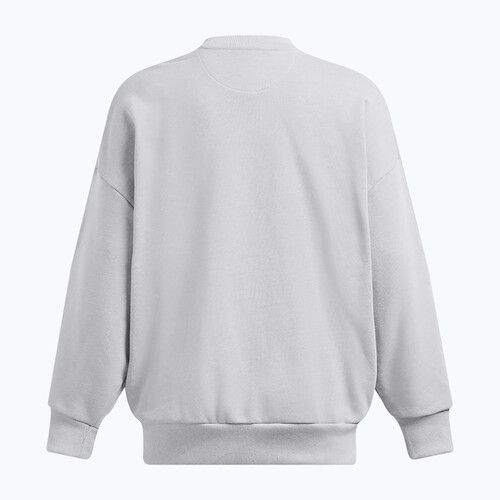 Moteriškas džemperis Under Armour Icon Heavyweight Terry Oversized Crew mod gray/forest green