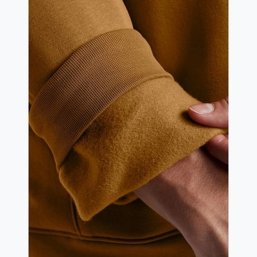 Vyriškas džemperis Under Armour Project Rock Icon Fleece Hoodie yellow ochre/silt