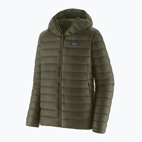 Vyriška pūsta striukė Patagonia Down Sweater Hoody pine needle green