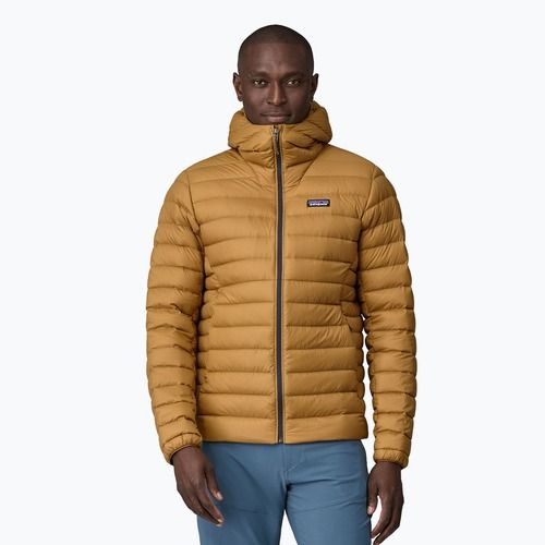 Vyriška pūsta striukė Patagonia Down Sweater Hoody rapotor brown