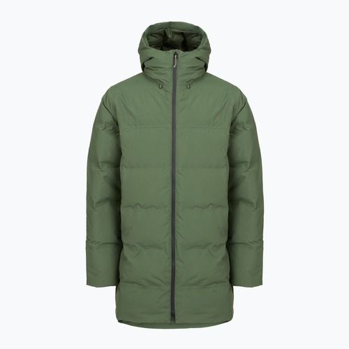 Vyriškas pūstas paltas Patagonia Jackson Glacier Parka torrey pine green