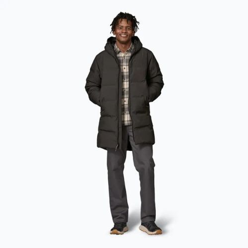 Vyriška pūkinė striukė Patagonia Jackson Glacier Parka juoda
