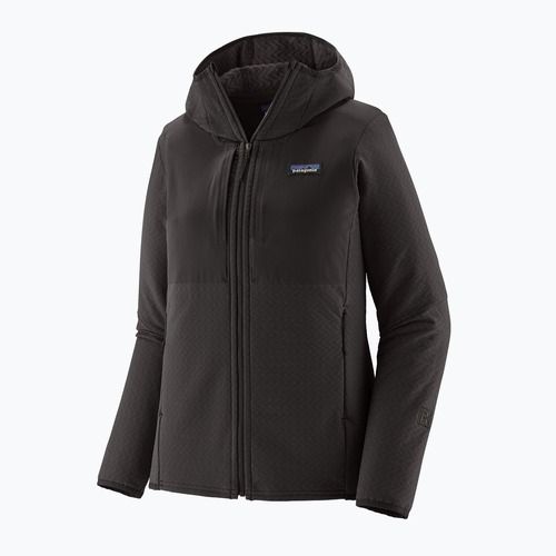 Moteriška softshell striukė Patagonia R2 CrossStrata Hoody black