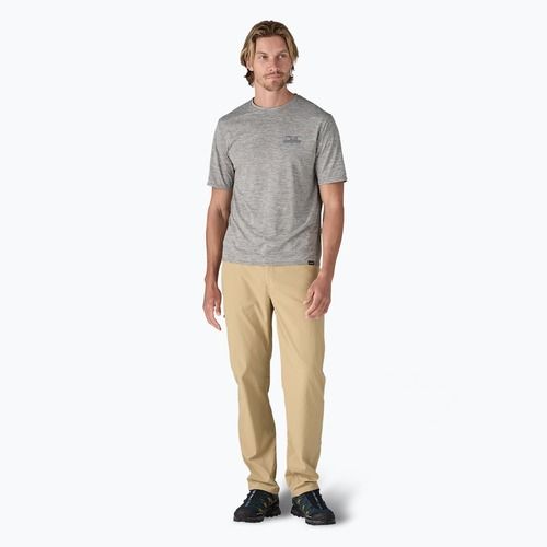 Vyriški marškinėliai Patagonia Cap Cool Daily Graphic Shirt 73 skyline/feather grey