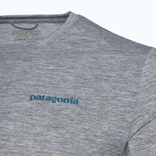 Vyriški marškinėliai ilgomis rankovėmis Patagonia Cap Cool Daily Graphic Shirt-Waters boardshort logo abalone blue/feather grey