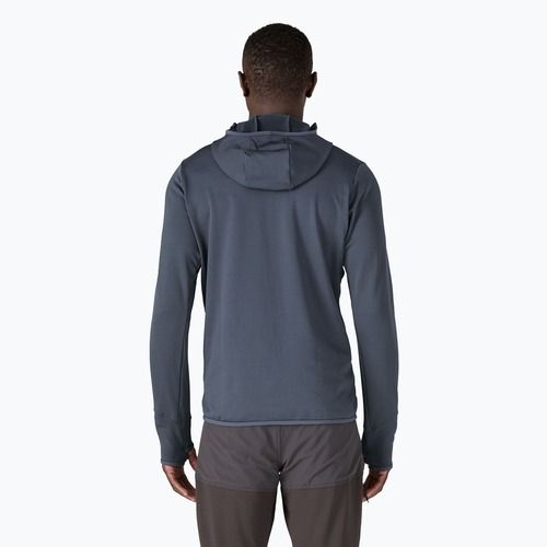 Vyriškas žygio džemperis Patagonia R1 Thermal Full Zip Hoody smolder blue