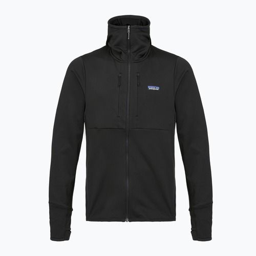Vyriškas žygio džemperis Patagonia R1 Thermal Full Zip Hoody black