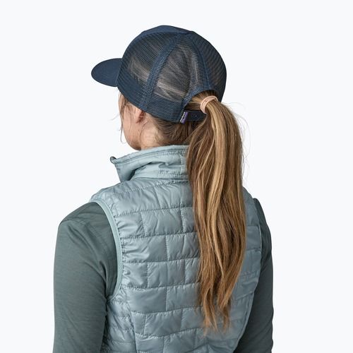 Kepuraitė su snapeliu Patagonia P-6 Logo Trucker naw navy