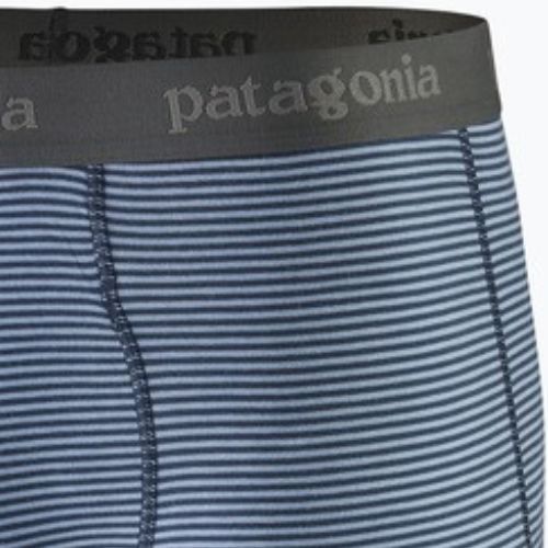 Vyriškos trumpikės Patagonia Essential Boxer Briefs 3" fathom stripe/new navy