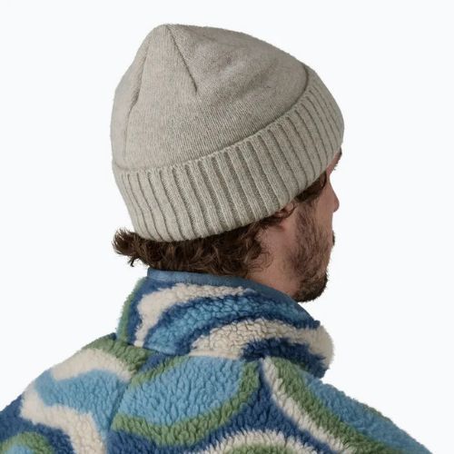 Patagonia žieminė kepurė Brodeo Beanie og legacy label/crisp grey