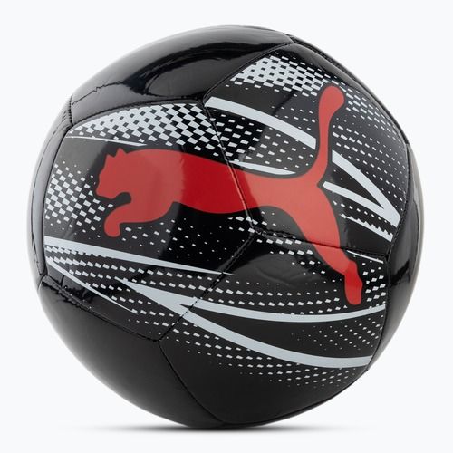 Futbolo kamuolys PUMA Attacanto Graphic puma black/puma white/puma red dydis 4