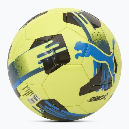 Futbolo kamuolys PUMA Orbita 6 MS puma white/fizzy apple dydis 3