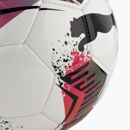 Futbolo kamuolys PUMA Futsal 2 MS puma white/garnet rose/dusty aqua dydis 3