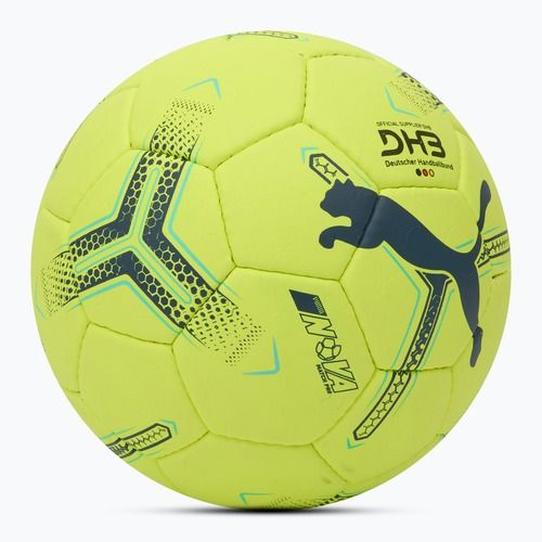 Rankinio kamuolys PUMA Nova Match Pro fizzy apple/grey skies dydis 3