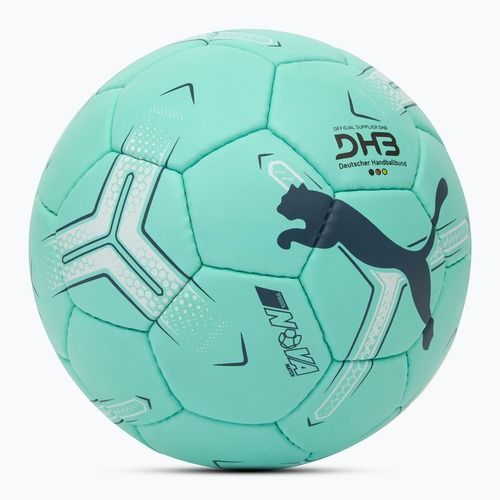 Rankinio kamuolys PUMA Nova Match electric peppermint/grey skies/puma white dydis 3