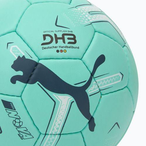 Rankinio kamuolys PUMA Nova Match electric peppermint/grey skies/puma white dydis 3