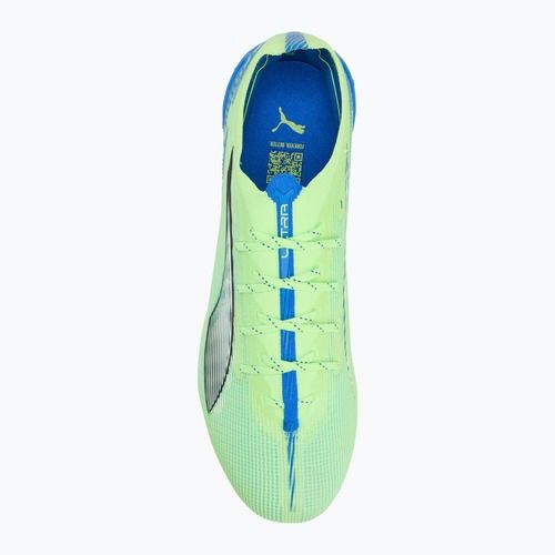 PUMA Ultra 5 Ultimate FG fizzy apple/puma white futbolo bateliai