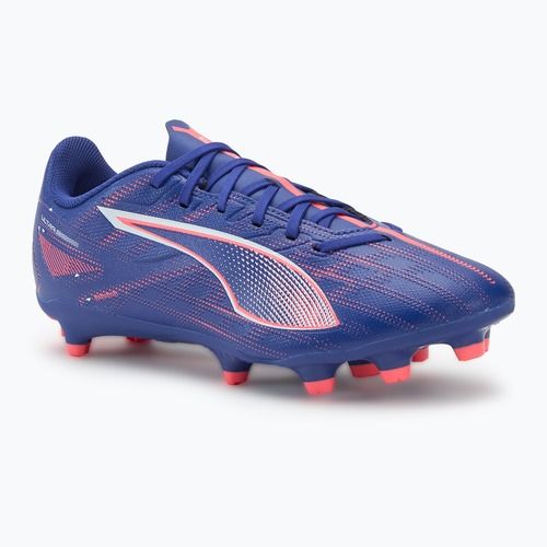 PUMA Ultra 5 Play FG/AG lapis lazuli/puma white/sunset gloe futbolo bateliai
