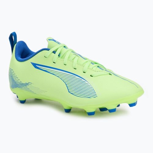 PUMA Ultra 5 Play FG/AG Jr fizzy apple/puma white vaikiški futbolo bateliai