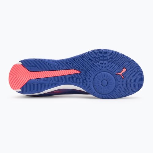 PUMA Ultra 5 Match IT lapis lazuli/puma white/sunset glow futbolo bateliai