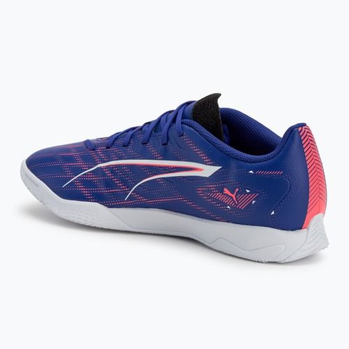PUMA Ultra 5 Play IT lapis lazuli/puma white/sunset glow futbolo bateliai