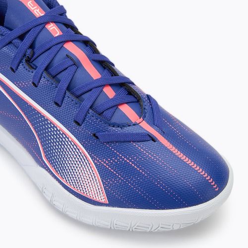 Vaikiški futbolo batai PUMA Ultra 5 Play IT Jr lapis lazuli/puma white/sunset gloe