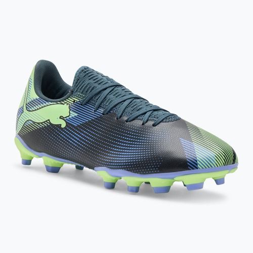 Futbolo batai PUMA Future 7 Play FG/AG grey skies/elektro purple